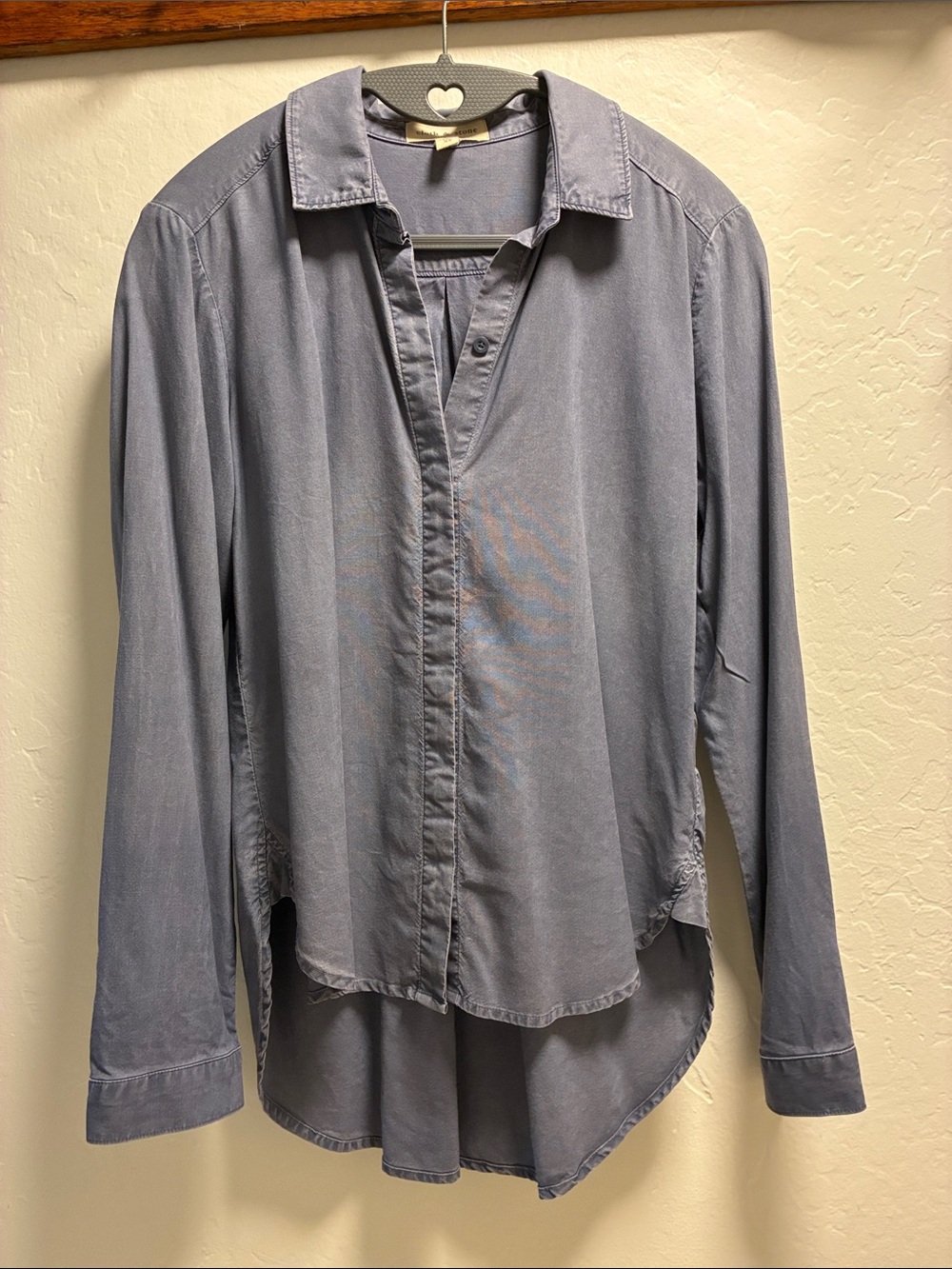 Cloth & stone Blue Button-Down Shirt Size XS